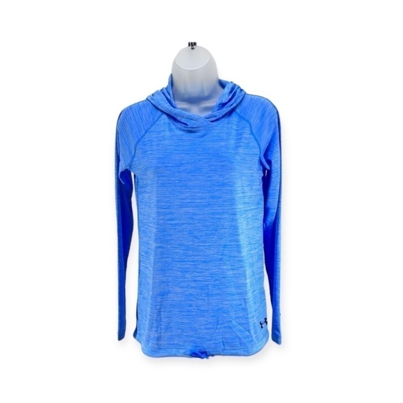 Under Armour Women's Running Jogging Hoodie Blue Drawstring Size XS NWT - Picture 2 of 11